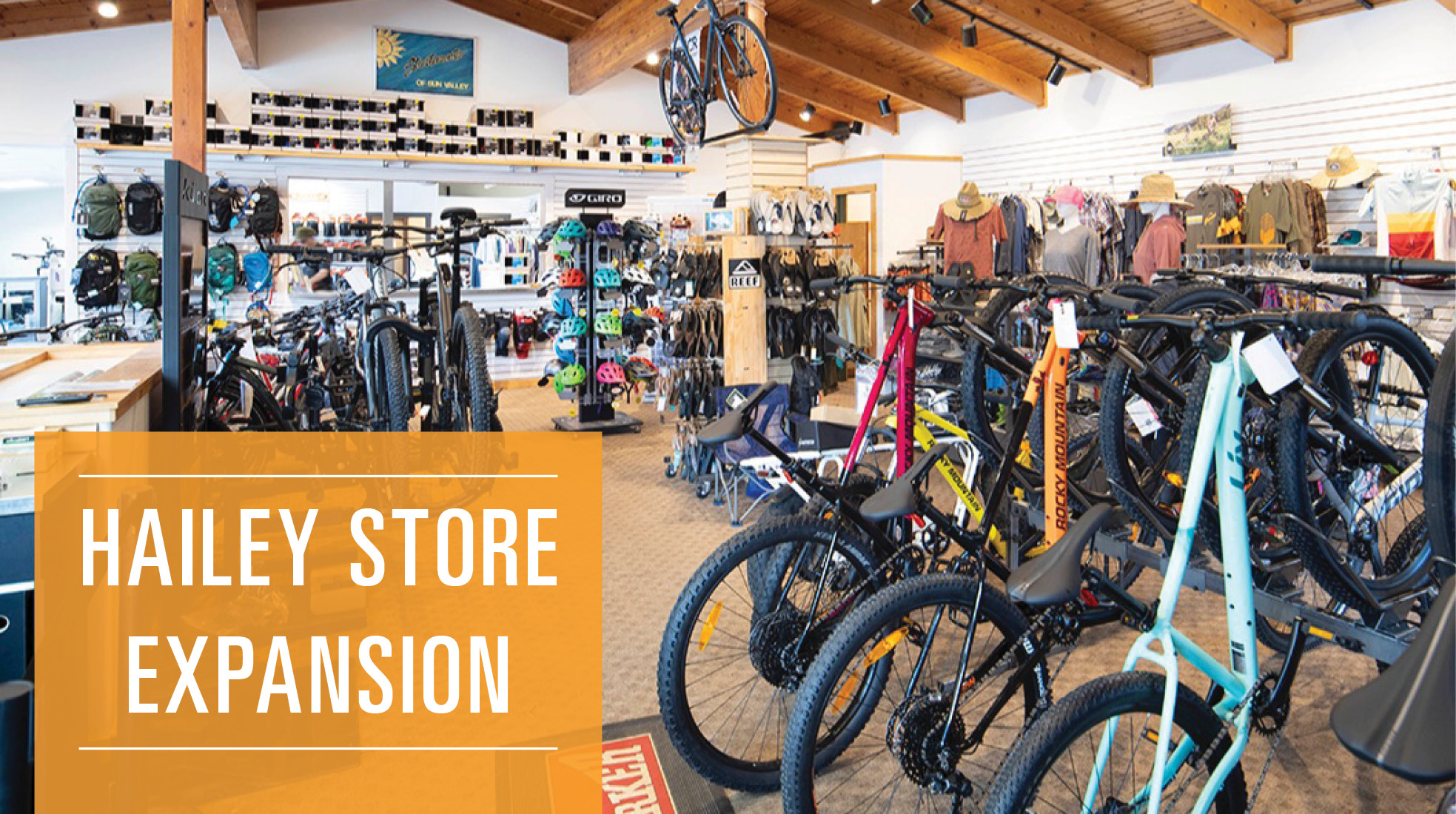 We’ve DOUBLED the size of our Hailey store. Sturtevants