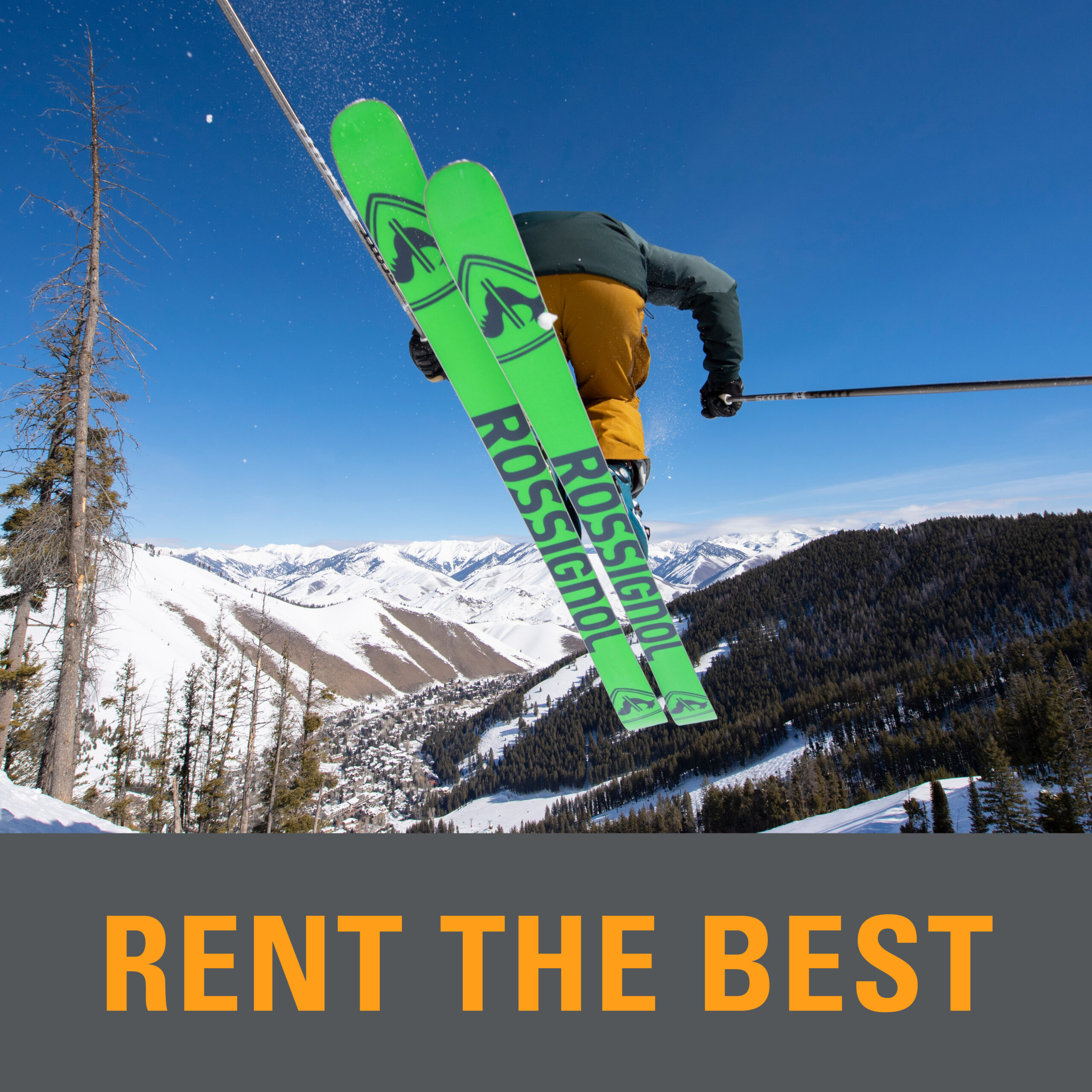 Skier Getting Air-CTA Rent Online